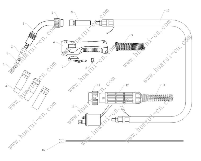 co2 welding torch